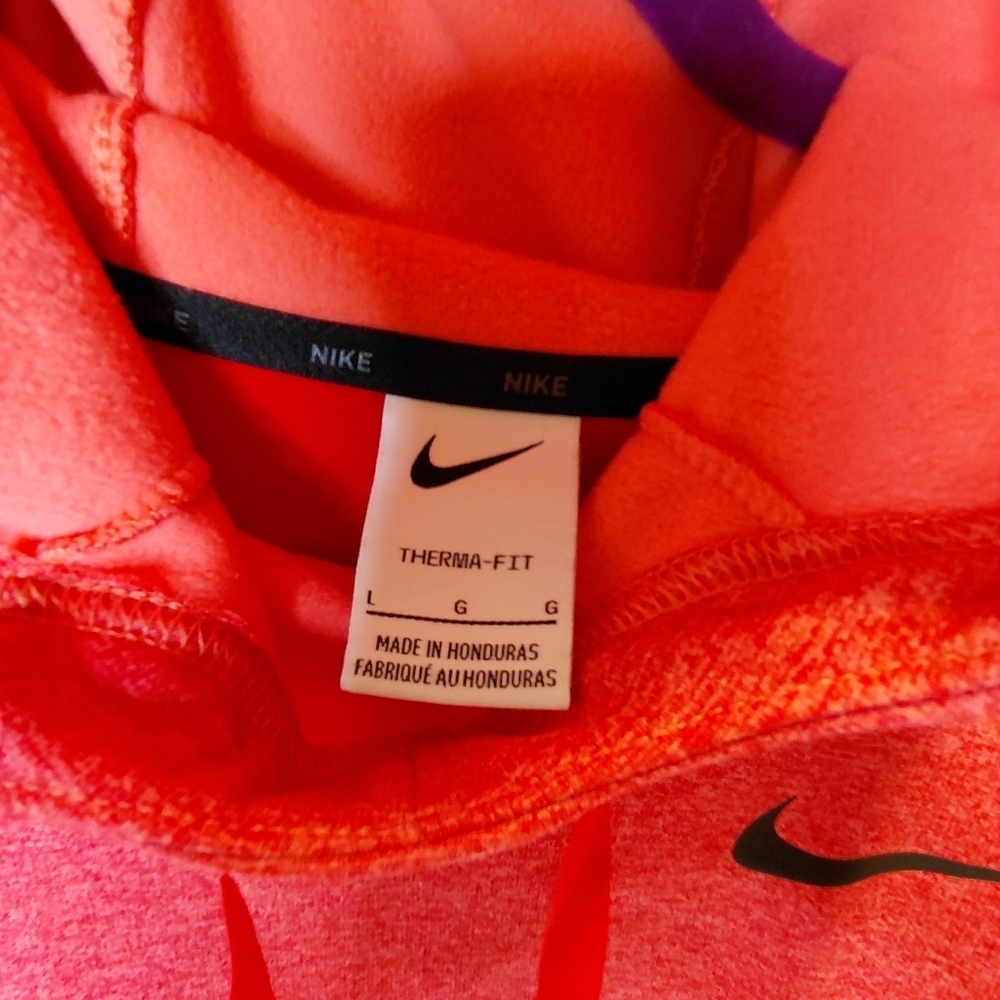Nike Hoodie Red Size Large - Picture 6 of 8